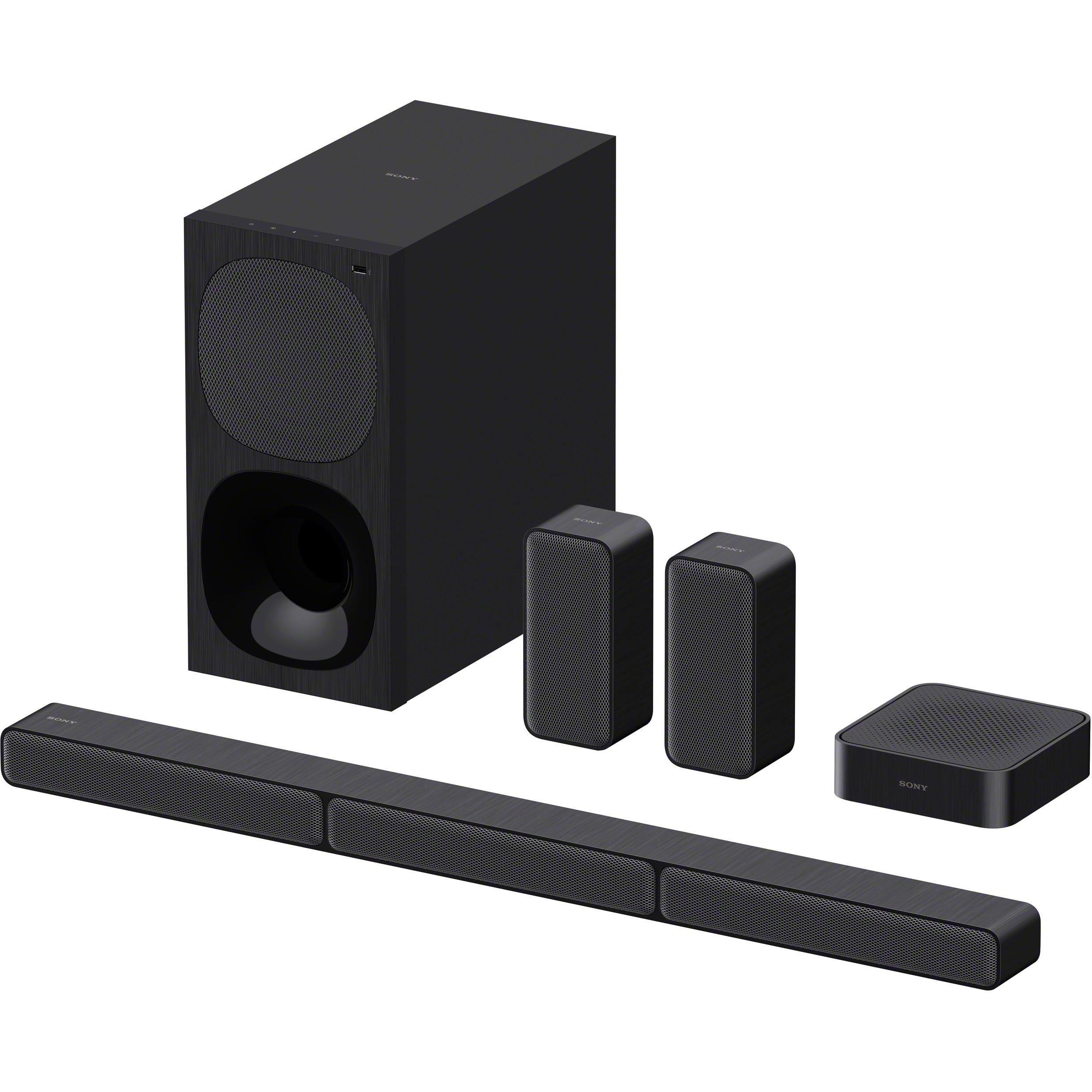 Sony HT-S40R (600 W, 5.1 Kanal), Soundbar, Schwarz