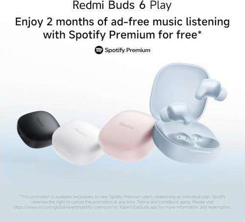 Actual product image Xiaomi Redmi Buds 6 Play (NC, 7.50 h, Wireless)