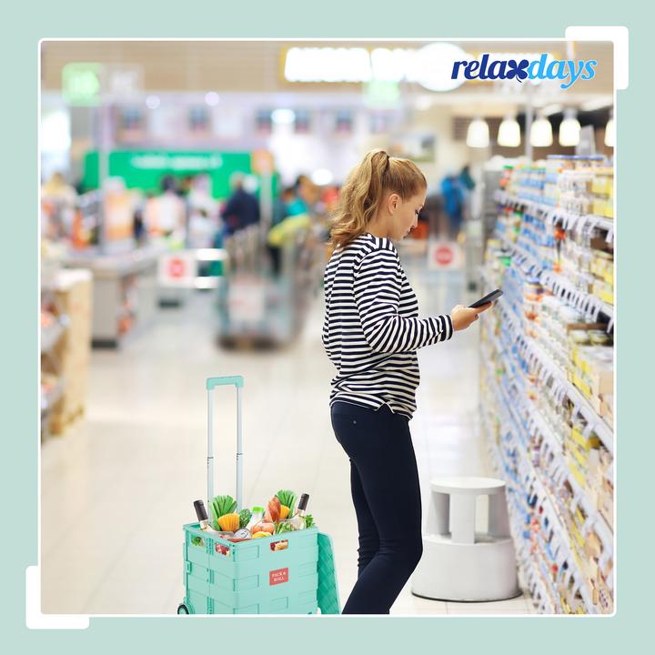 Produktbild Relaxdays Einkaufstrolley