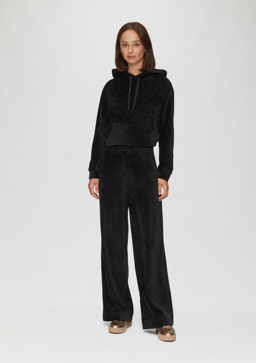 Produktbild S.Oliver Hose Wide-Leg-Hose aus Jersey in Cord-Optik (36)