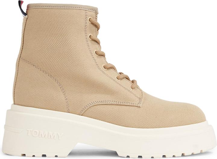 Tommy Hilfiger Baskets montantes à lacets pour femmes, festives