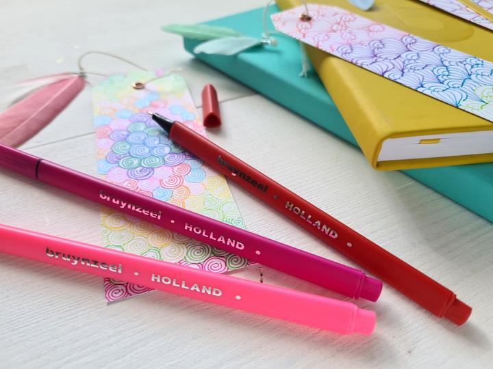 Produktbild Bruynzeel Fineliner Set 6 Farben Basic (6x)