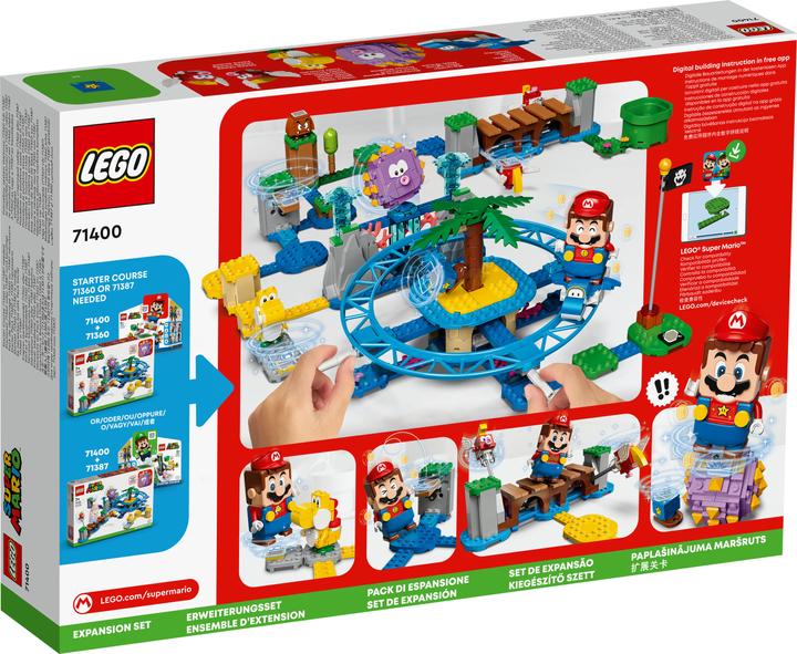 Produktbild LEGO Maxi-Iglucks Strandausflug - Erweiterungsset (71400, LEGO Super Mario)