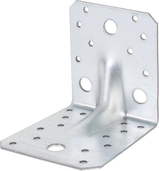 Actual product image GAH Heavy duty angle connector 105 x 105x90mm Number of holes4 / 22 p.3 mm (Angle connector, 25 pcs.)