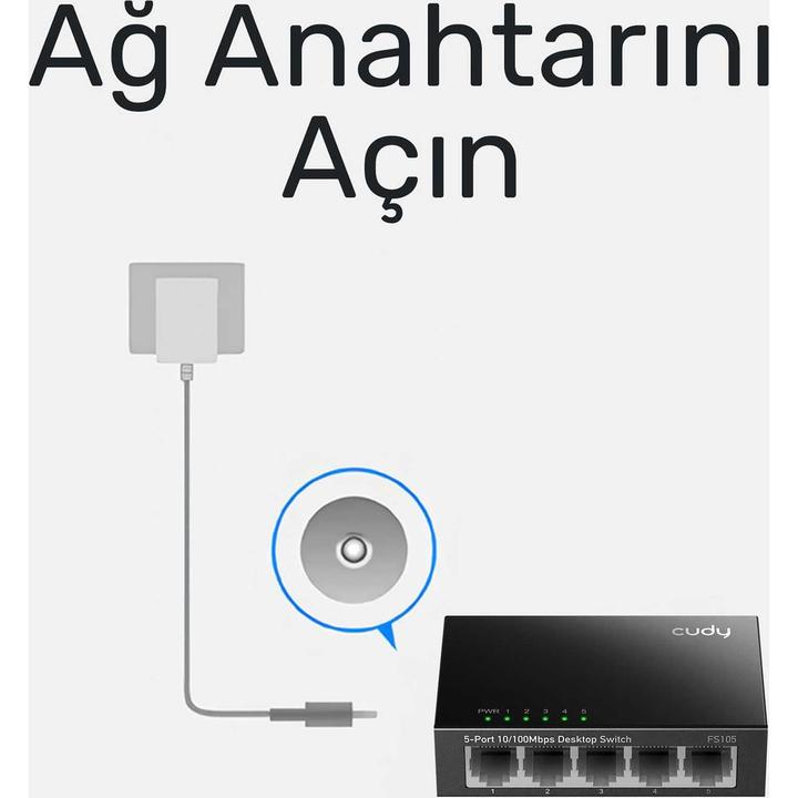 Produktbild Cudy Switch (FS105) (5 Ports)
