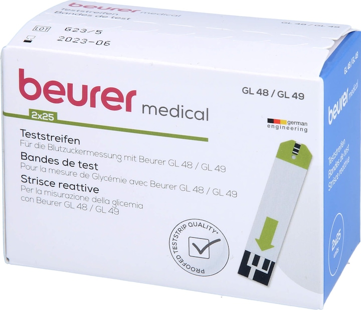 Produktbild Beurer GL48/49 BZTTR (Teststreifen)