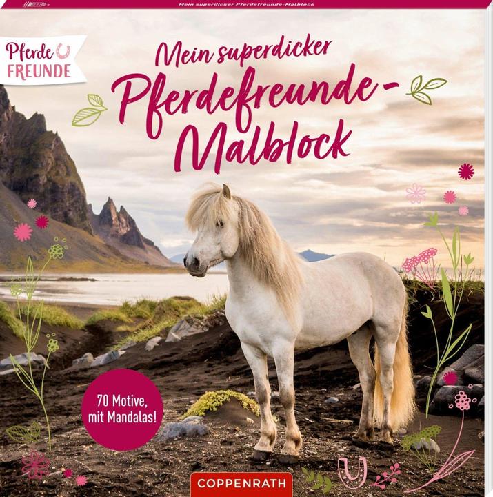 Produktbild Mein superdicker Pferdefreunde-Malblock