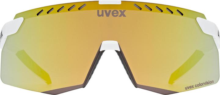 Uvex pace stage S CV (white matt (yellow)*, colourvision mirror yellow)