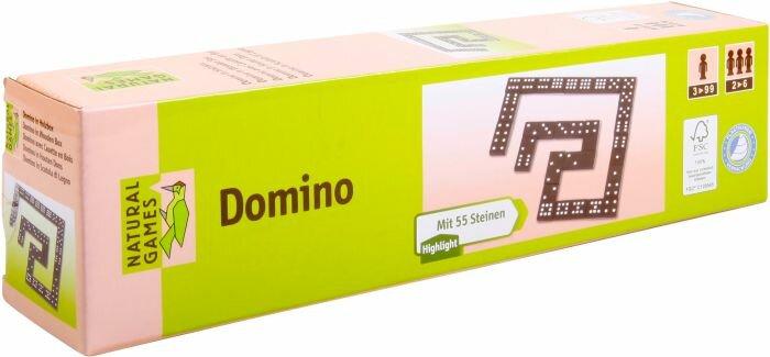 Image du produit Natural games Jeu de société Domino (Allemand)