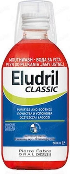 Immagine prodotto Elgydium Eludril Classic Collutorio per la protezione della salute delle gengive - 500ml (500 ml, Collutorio)