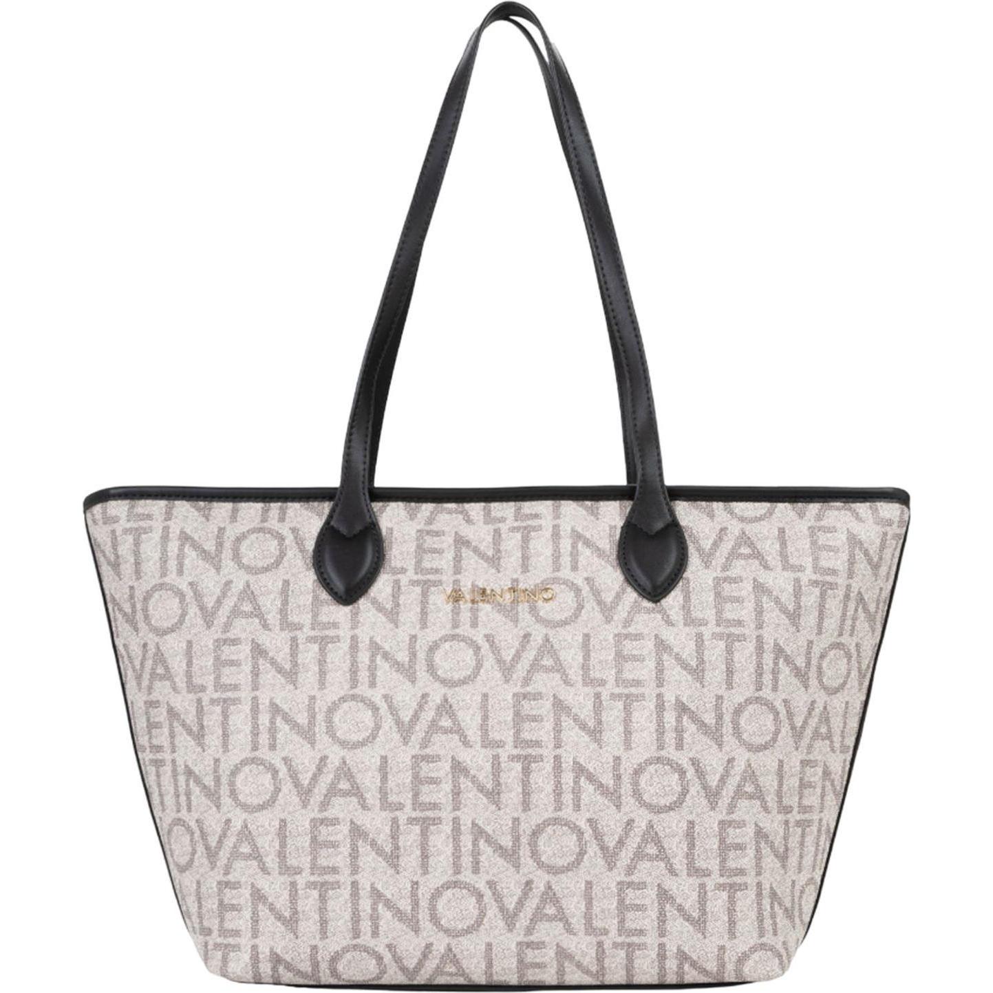 Valentino, Donne, Borsa, Logo Shopping Bag, Beige