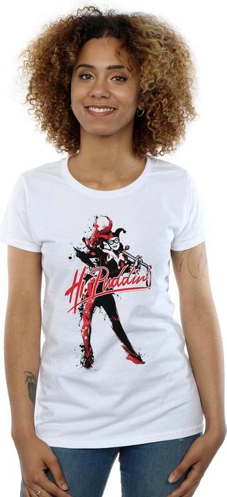 Immagine prodotto Maglietta in cotone Femme/Les femmes Harley Quinn Hi Puddin (XXL)