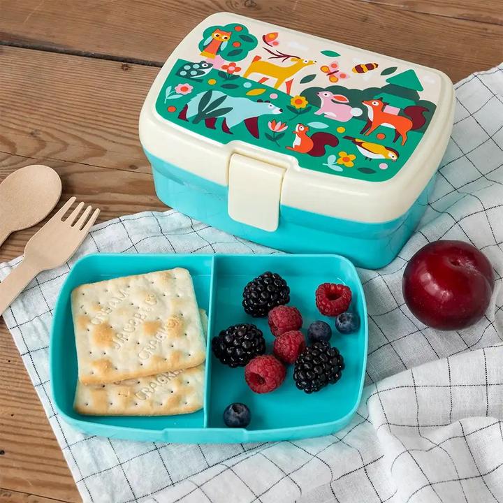 Produktbild Rex London Lunch Box mit herausnehmbaren Fach, Woodland