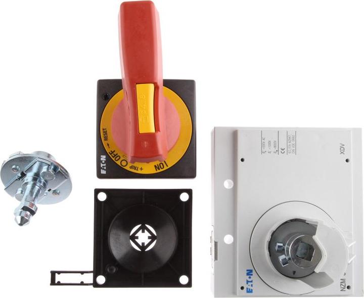 Image du produit Eaton Poignée rotative d'embrayage de porte Rouge-jaune pour arrêt d'urgence NZM3