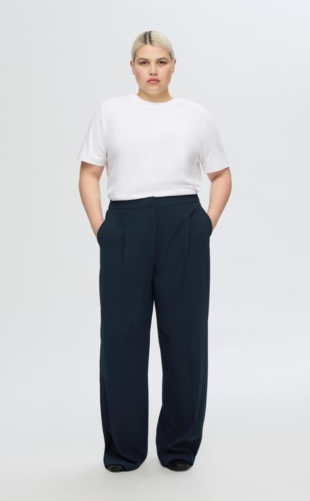 Image du produit Selected Femme Gewebte Hose mit weitem Bein (Bande de fréquences 38 (2600 MHz))