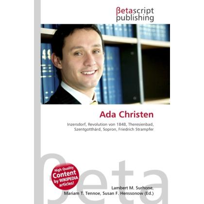 Ada Christen, Fachbücher