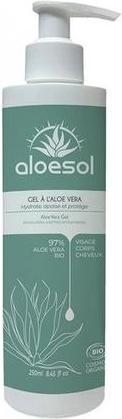 Produktbild Markenlos Aloesol Moisturizing Gel Aloe Vera Bio 250ml (Körperlotion, 250 ml)
