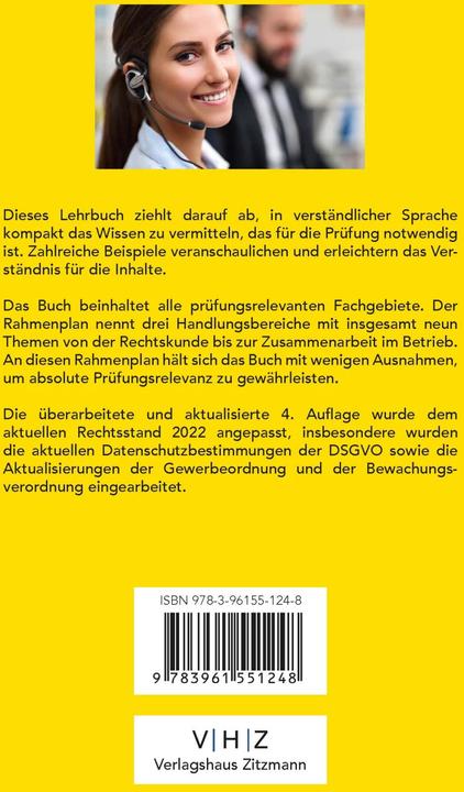 Produktbild Geprüfte Schutz- und Sicherheitskraft (Deutsch, Jörg Zitzmann, Frank Unruh, Pierre Tamke, Harald Gutsche, Bernd Limburg, 2022)