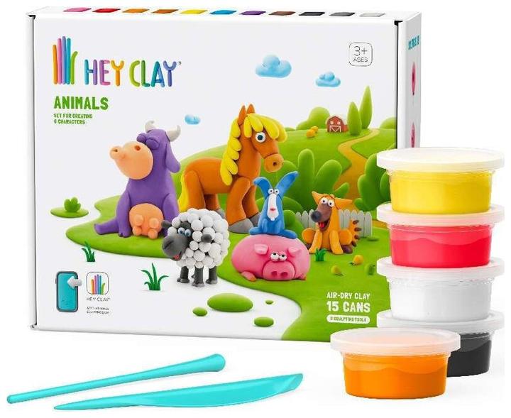 Actual product image TM Toys Modelling animals from clay