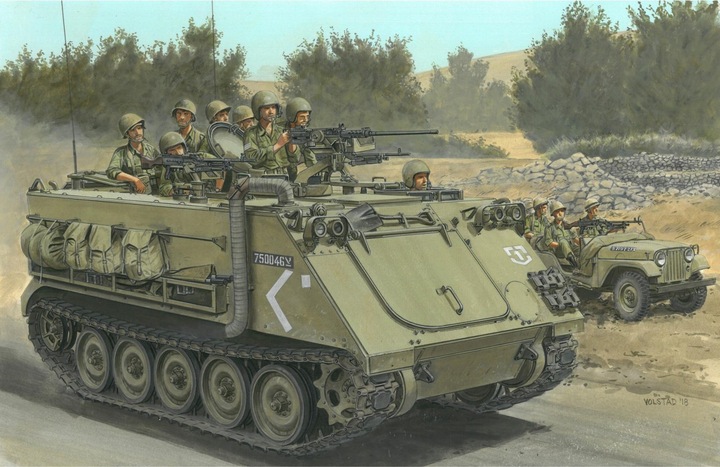 Actual product image 1:35 IDF M113 Arm. Personnel Carrier '73