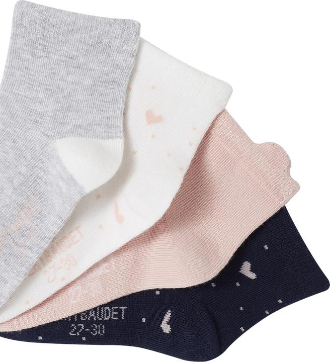 Actual product image Vertbaudet 4er-Pack Mädchen Socken Oeko Tex (pack of 4, 27, 30)