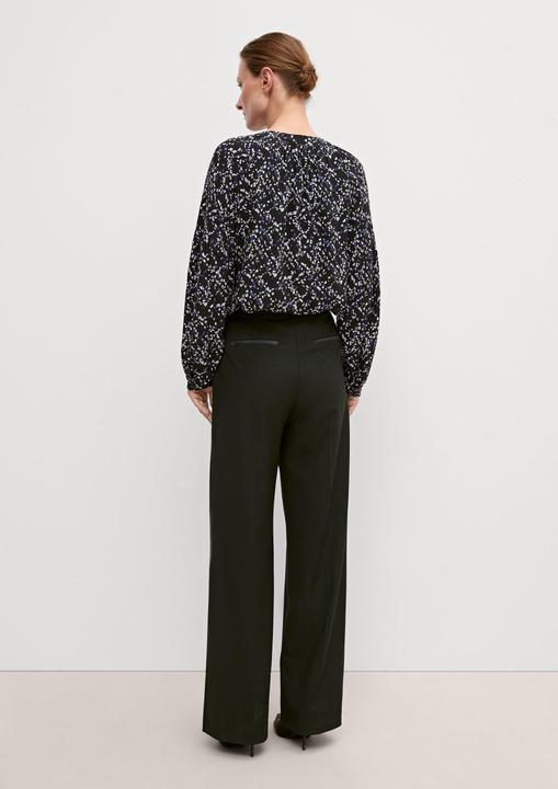 Image du produit Comma Bluse Viskosebluse mit abstraktem Muster (44)
