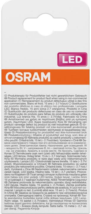 Produktbild Osram Led Retrofit Classic A (E27, 75 W, 1055 lm, 1 x, D)