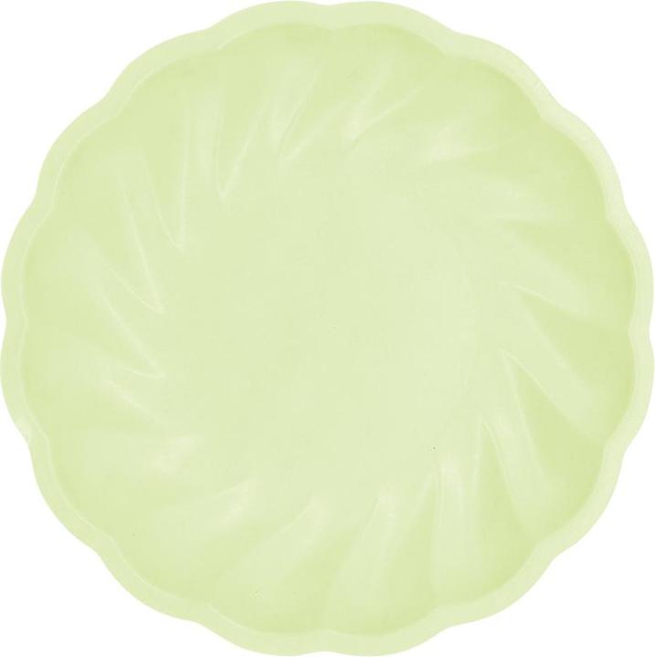 Amscan Teller Maxi Vert Decor rund grün (6 x)