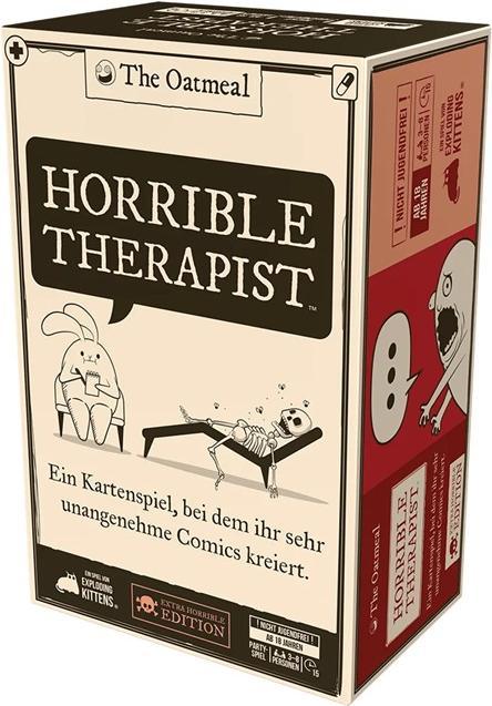 Actual product image Exploding Kittens Horrible Therapist (German, 3 - 8 Players)