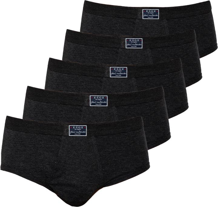 Immagine prodotto ESGE Confezione da 5 - Slip di jeans a costa fine con pannello in rete (3XL, Confezione da 5 pezzi)