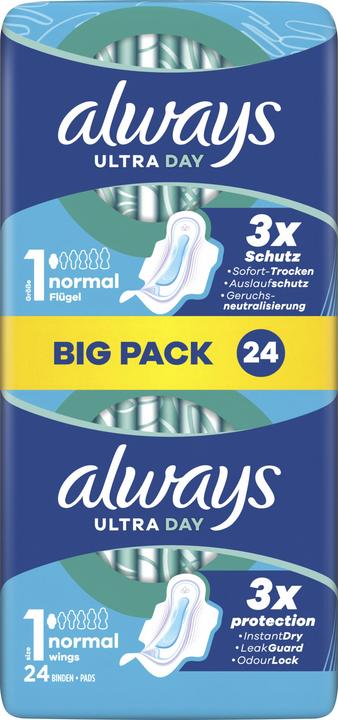 Immagine prodotto Always Benda Ultra Normale con ali BigPack (24 x)