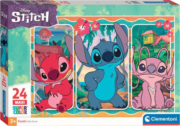 Image du produit Clementoni Stitch - Maxi 24 pezzi (24 pièces)