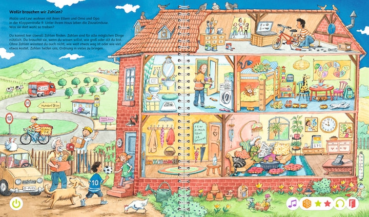 Immagine prodotto tiptoi Zahlen und Mengen (Tedesco, Heike Tober, Franziska Harvey, 2023)