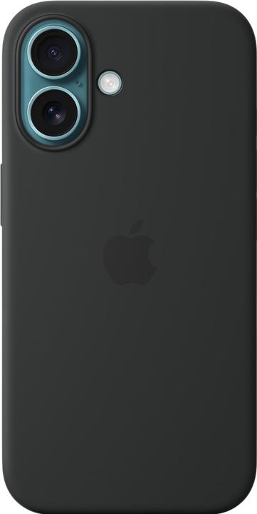 Produktbild mobileup Silicone Case iPhone 16e - Black (Apple iPhone 16e)