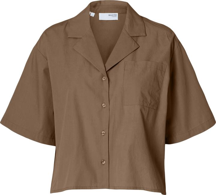 Produktbild Selected Femme Kurzarm Crop-Bluse (42)