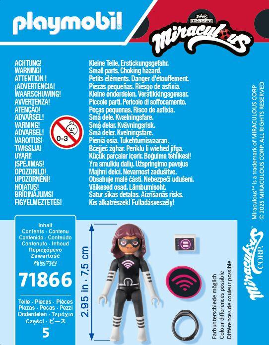 Actual product image Playmobil 71866 Miraculous: Lady Wifi (71866, Playmobil Miraculous)