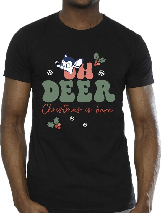Immagine prodotto Disney Bambi Oh Deer Maglietta Uomo (XL)