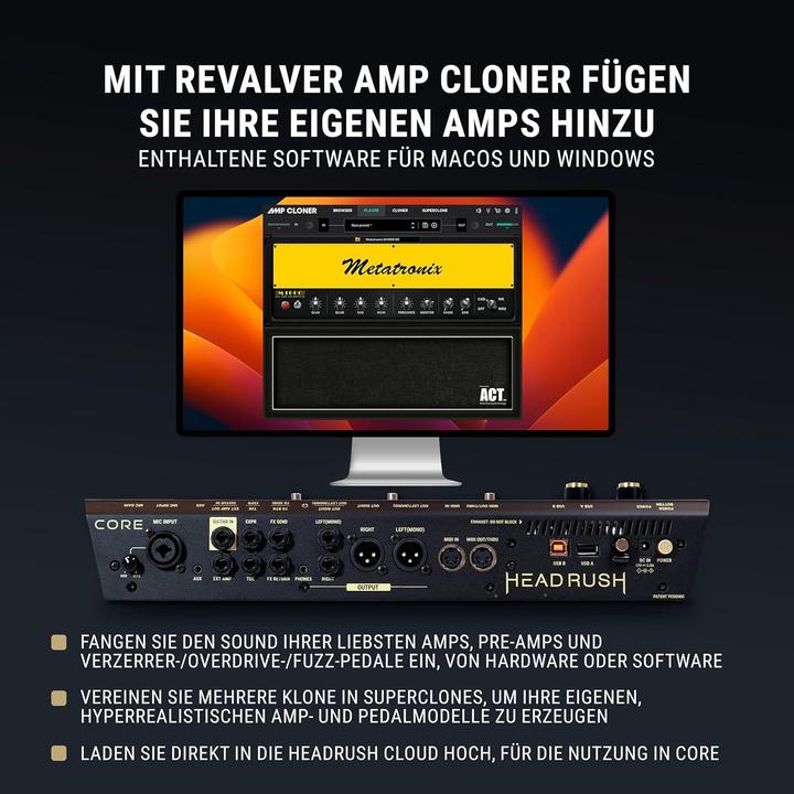 Image du produit Headrush Core (Amplificateur)