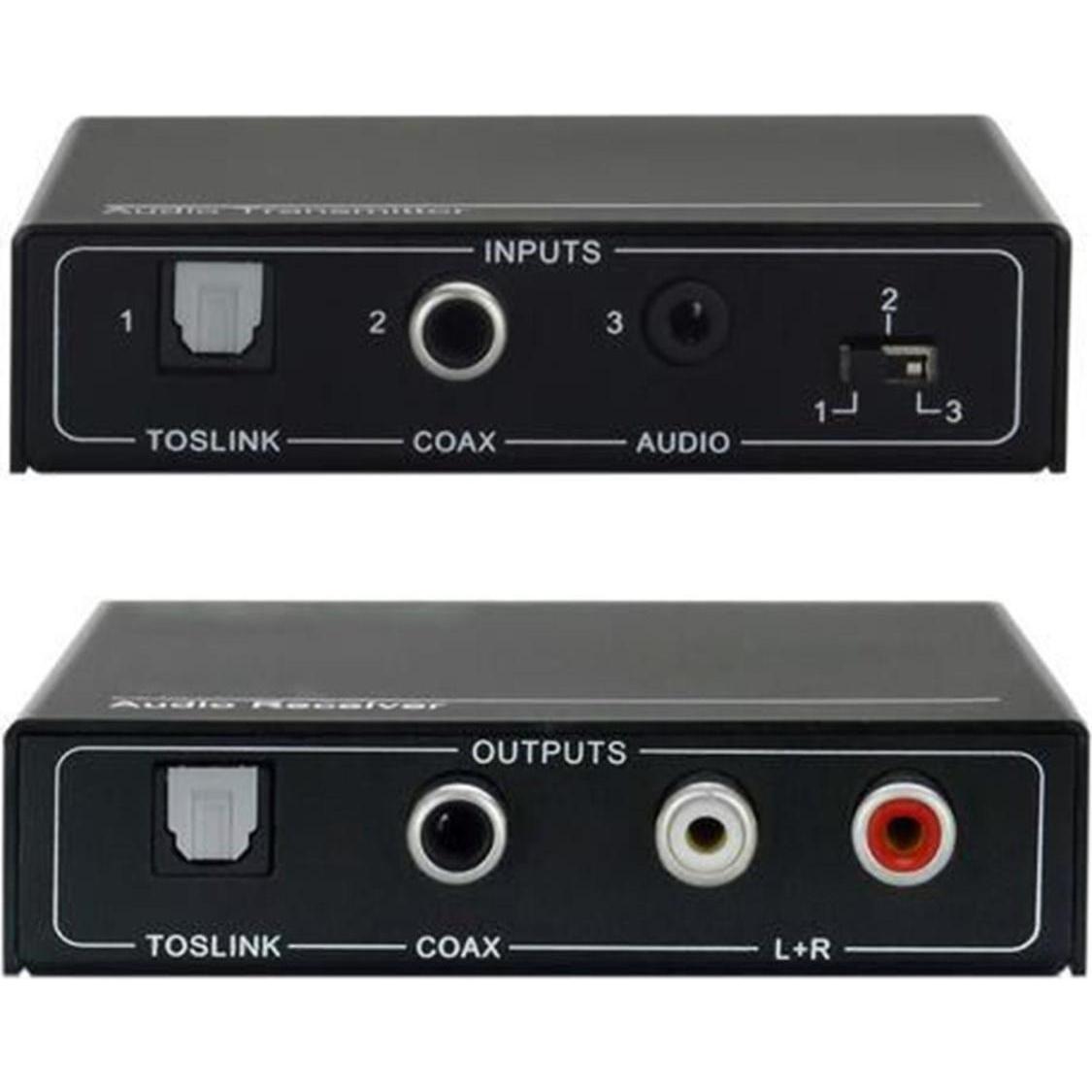 Vivolink VLEXTA170 Audio/Video Power Amplifier AV Transmitter & Receiver Black, Switch box