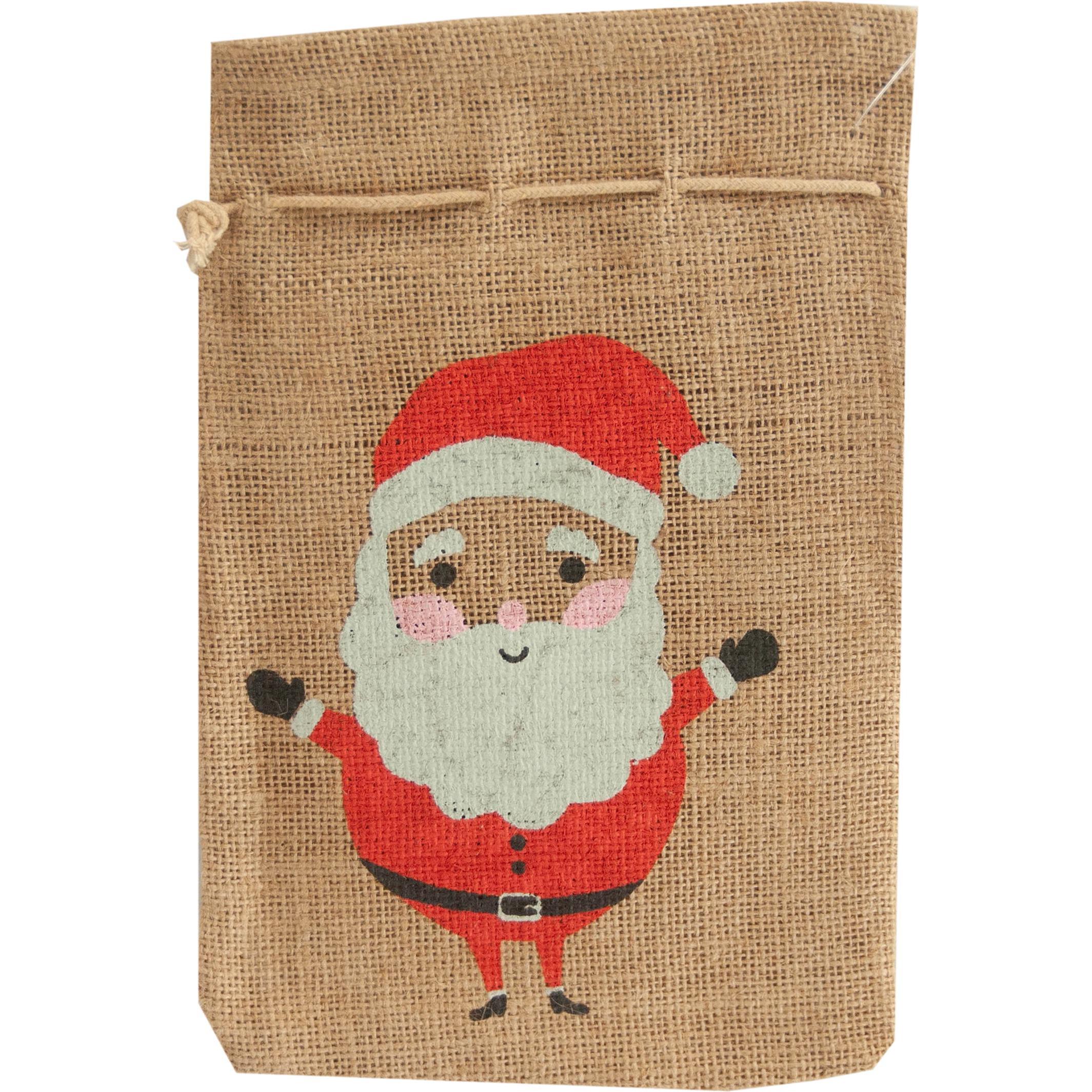 Folia, Geschenkverpackung, Jutesack Samichlaus (Geschenktüte, 1 x)