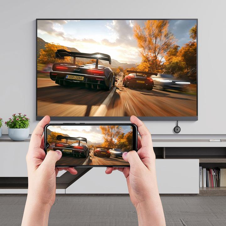 Produktbild Casativo WLAN-HDMI-Streaming-Empfänger für AirPlay, DLNA, Miracast, bis 4K UHD inkl. HDMI und USB Kabel (Android 4.4 (KitKat), iOS 8)