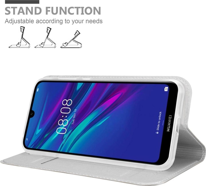 Produktbild Cadorabo Book Classy Style Cover (Huawei Y6 (2019))