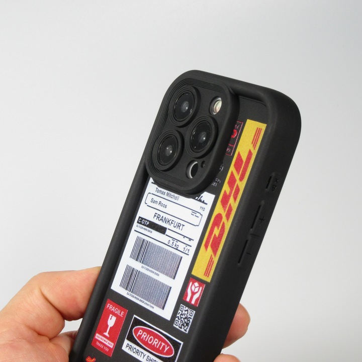 Image du produit PhoneLook Coque Gel souple DHL Frankfurt avec bords renforcés (Apple iPhone 14 Pro Max)