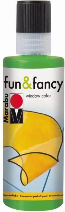 Produktbild Marabu Fenstermalfarbe Fun & Fancy (Hellgrün, 80 ml)