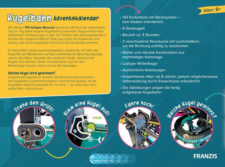 Produktbild Franzis Kugelbahn