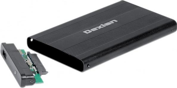 Actual product image Dexlan SATA II aluminium enclosure 2.5", USB 3.0 Enclosure with USB 3.0 connector for installation of 2.5" (2.5")