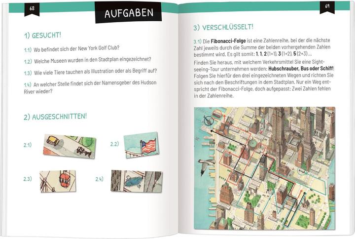 Nährwerte und Zutaten Die grosse Box der rätselhaften Karten (Deutsch, Elke Vogel, Silke Klemt, 2022)
