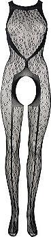 Image du produit Le Désir Crotchless Leopard Bodystocking - O/S (Taille unique)