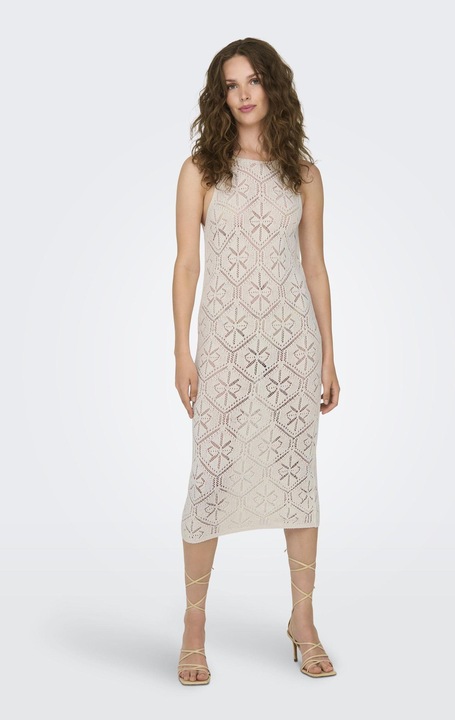 Image du produit JdY Knit Fit Col rond Robe longue en tricot (L)
