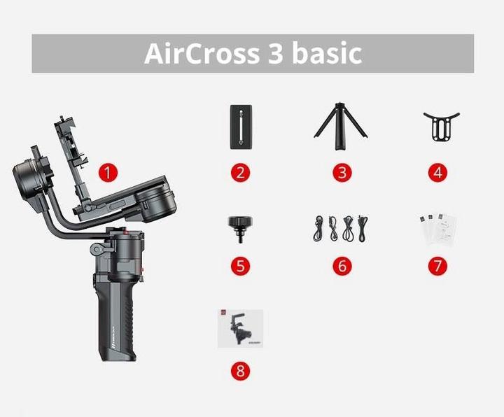 Produktbild Moza AirCross 3 (Systemkamera, 3.20 kg)
